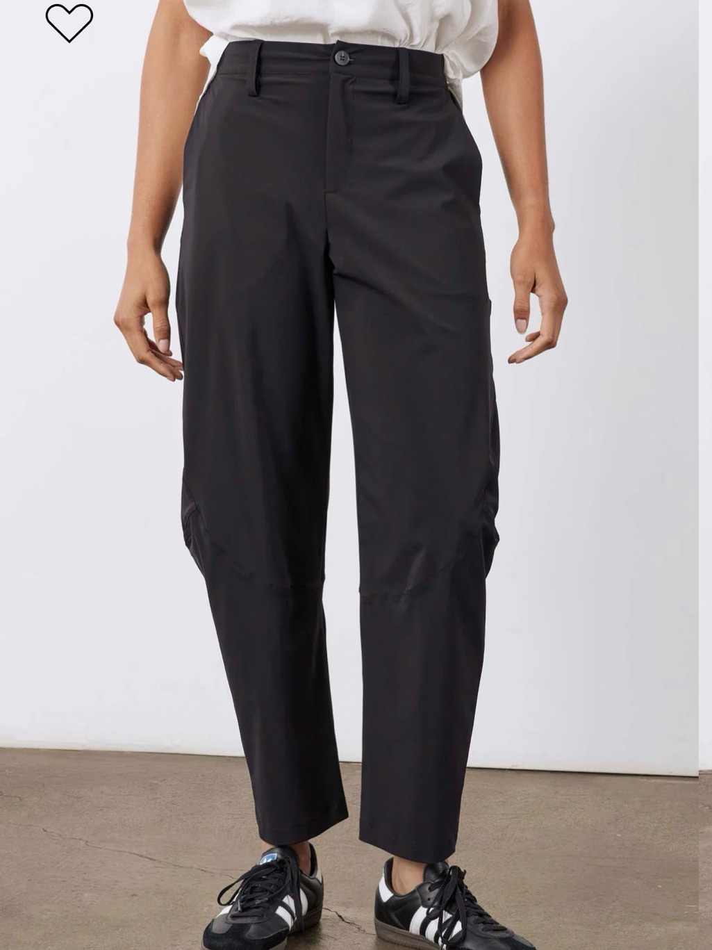 Ruti Viral The Petite Wide-Ish Pants Black/ 14p